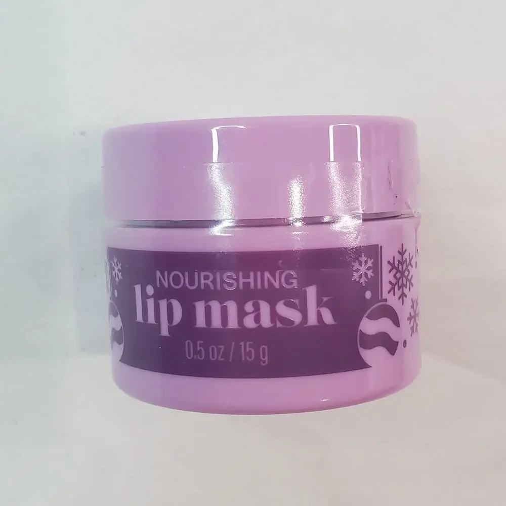 NEW BATH & BODY WORKS SUGAR PLUM CANDY NOURISHING LIP MASK-0.5 OZ